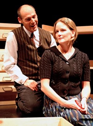 Andrew Borba and Margaret Welsh @ BroadwayWorld Andrew Borba and Margaret Welsh Photo