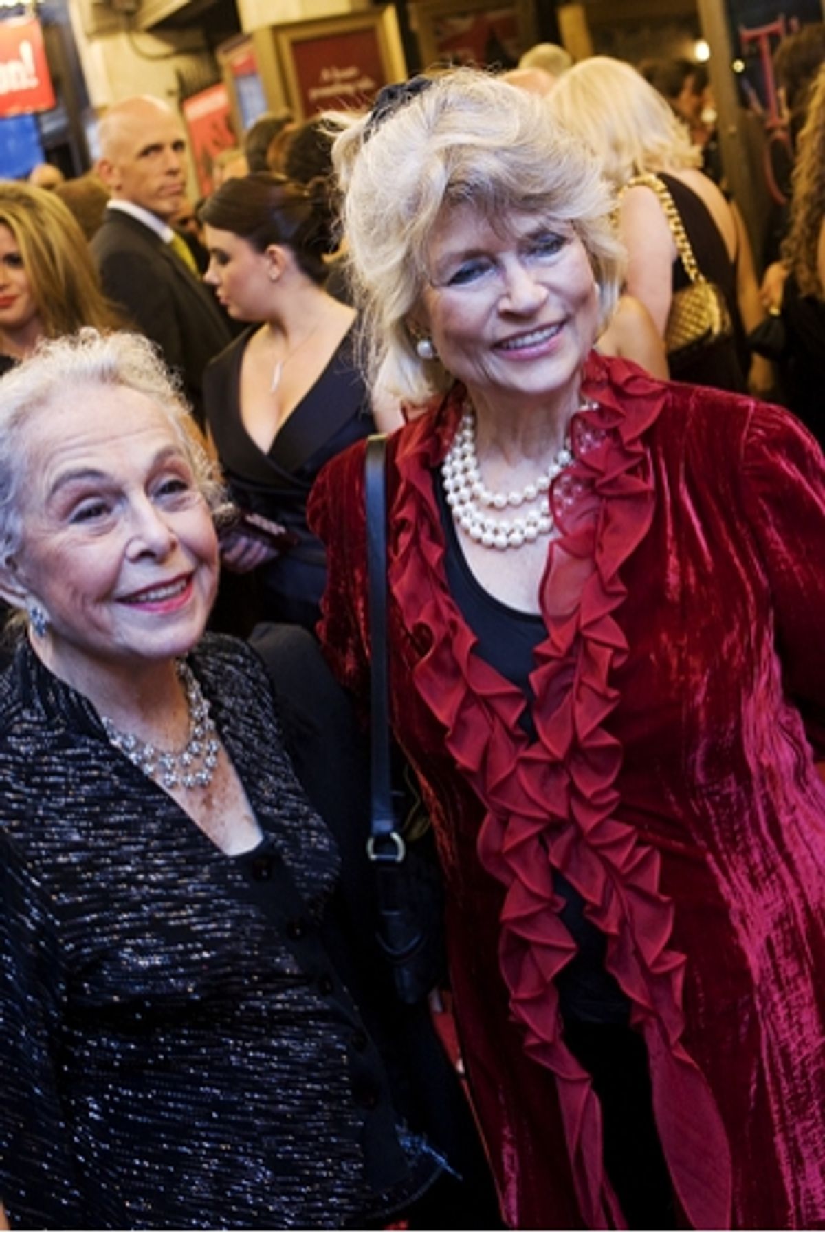 Marge Champion and Louise Hirschfeld at 