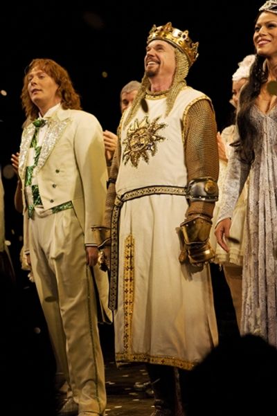 Clay Aiken and Michael Siberry Photo