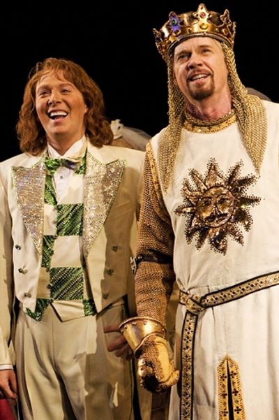 Clay Aiken and Michael Siberry Photo