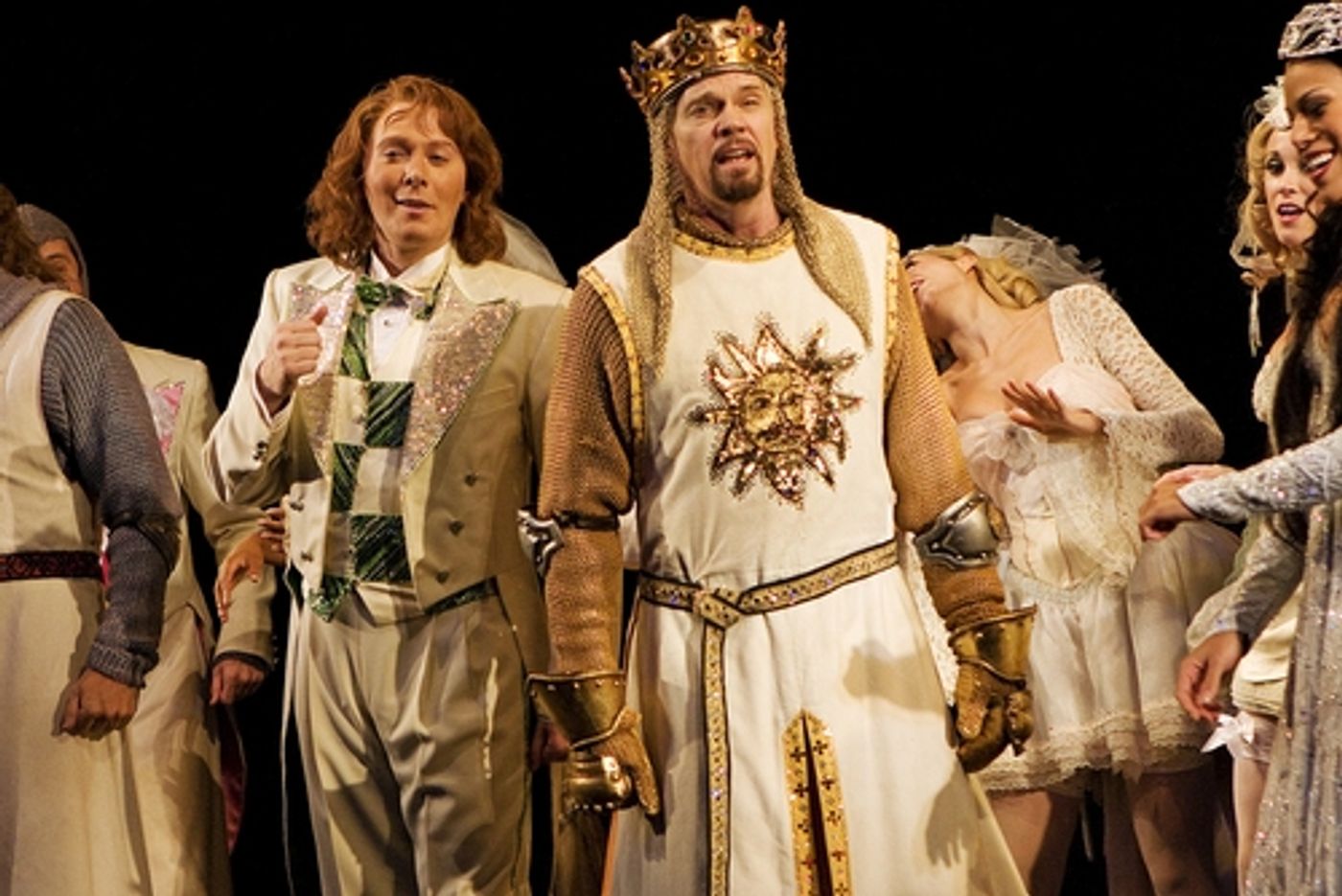 Photo Coverage: Clay Aiken Returns to 'Monty Python's Spamalot'  Image