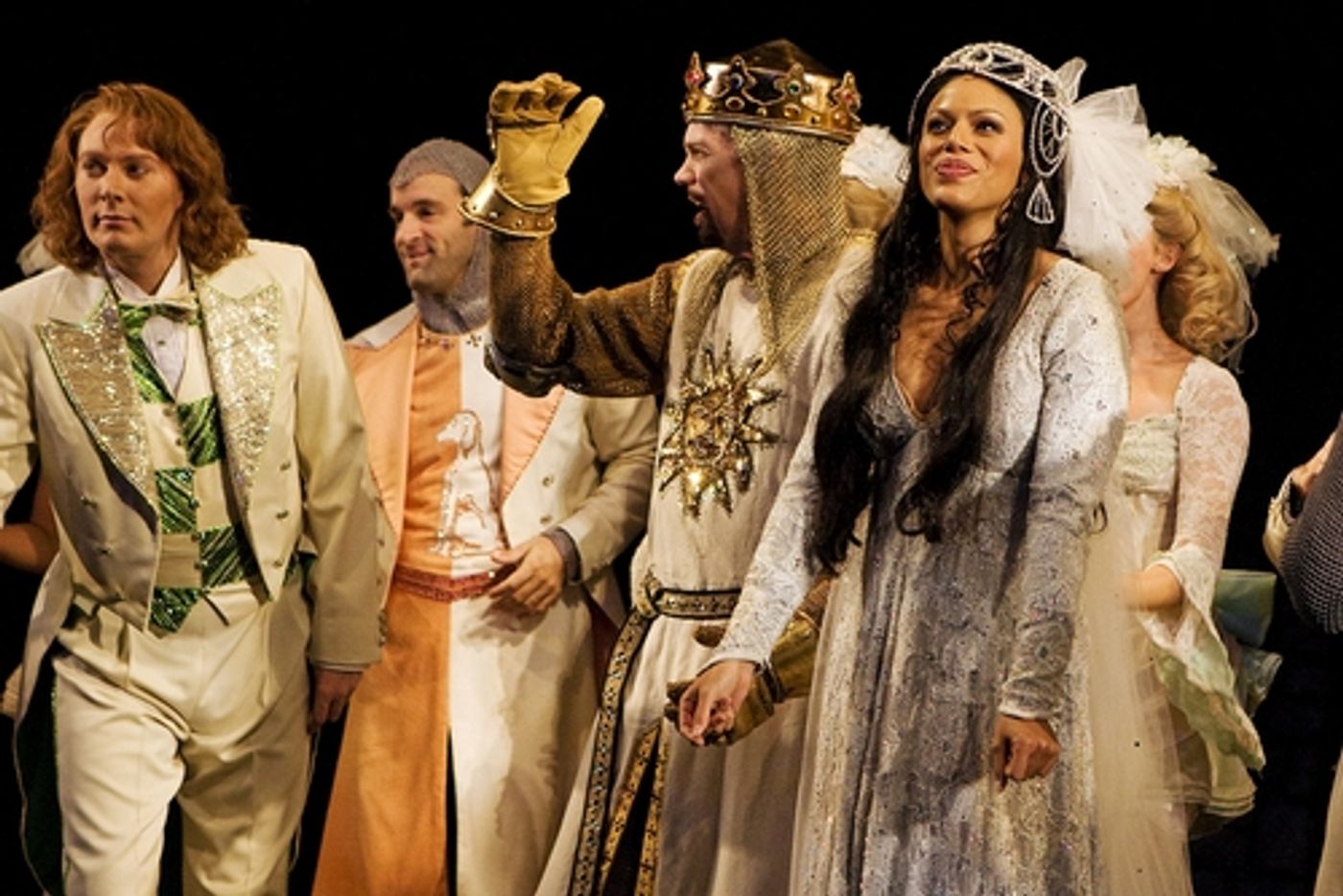 Photo Coverage: Clay Aiken Returns to 'Monty Python's Spamalot'  Image