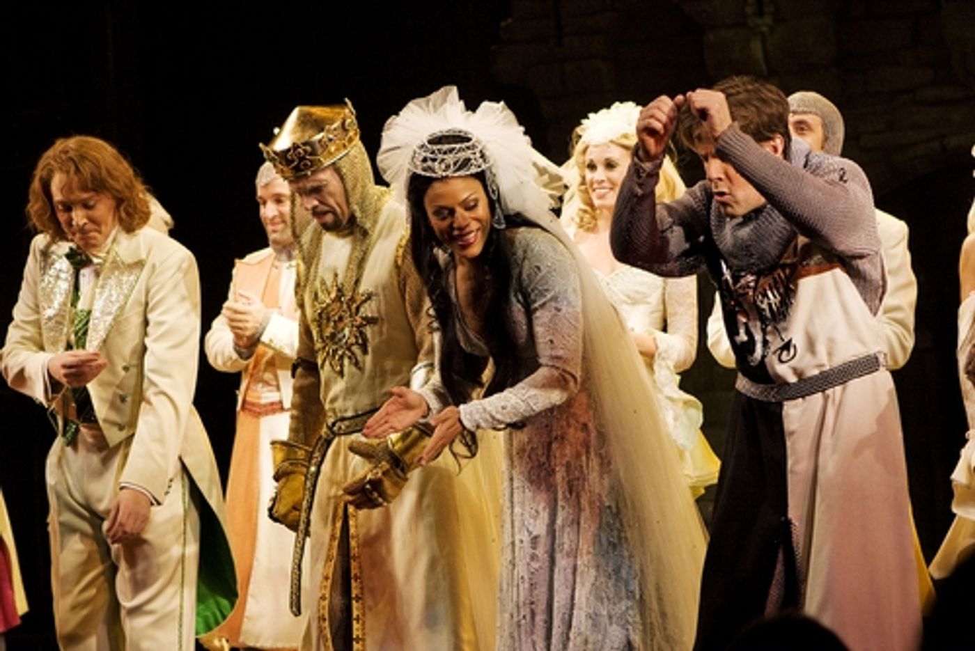 Photo Coverage: Clay Aiken Returns to 'Monty Python's Spamalot'  Image