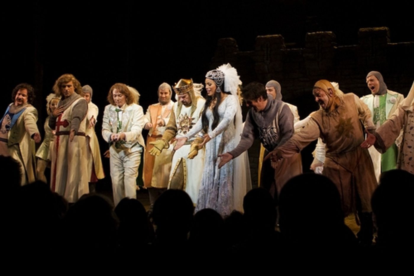 Photo Coverage: Clay Aiken Returns to 'Monty Python's Spamalot'  Image