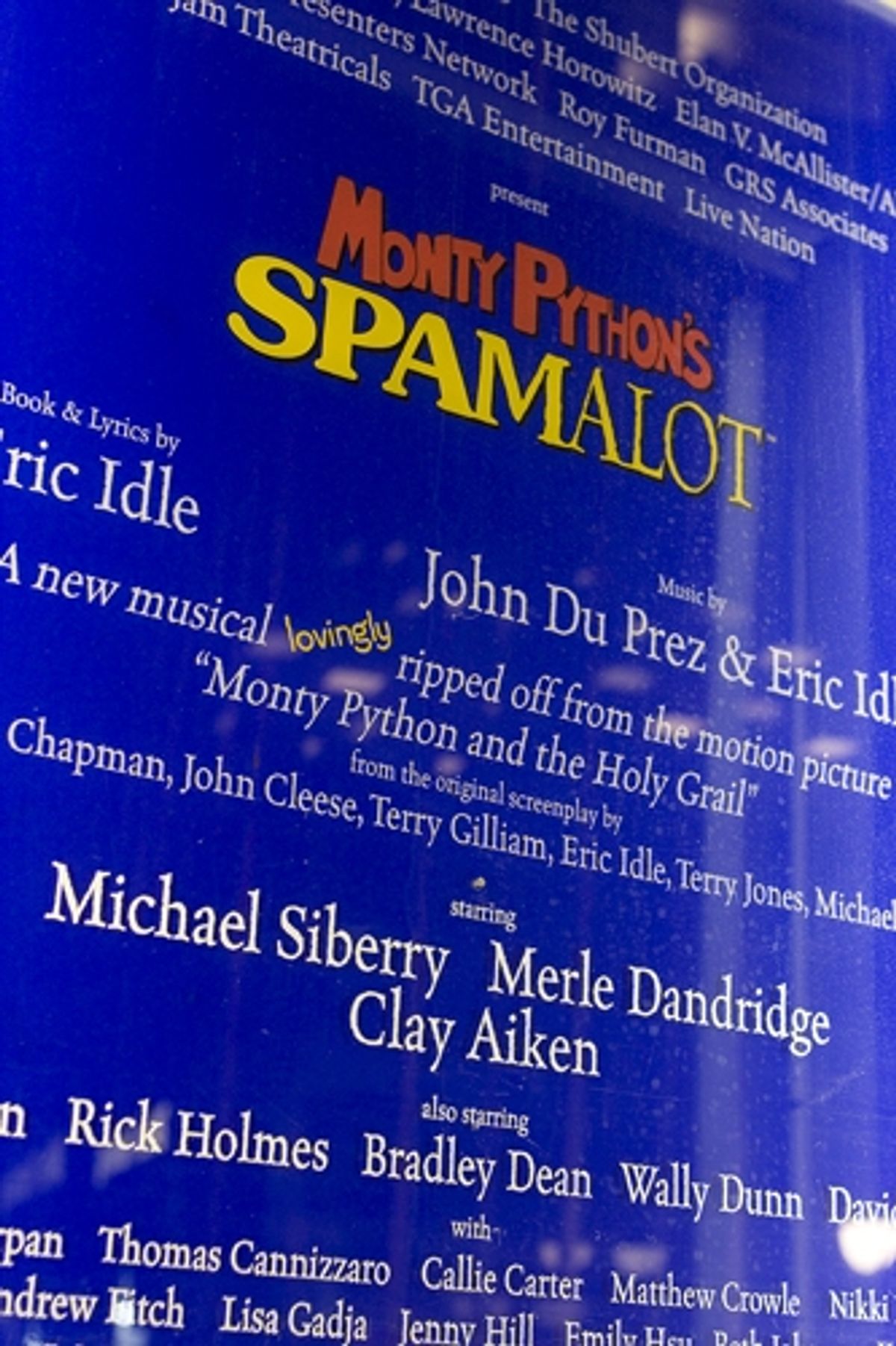 Monty Python's Spamalot now stars Michael Siberry at 