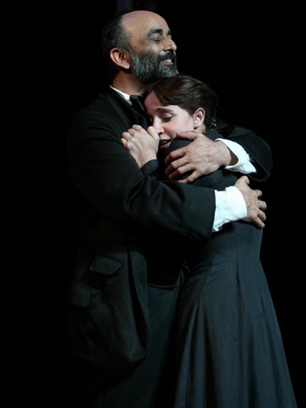 Ark Malik and Zoe Kazan Photo