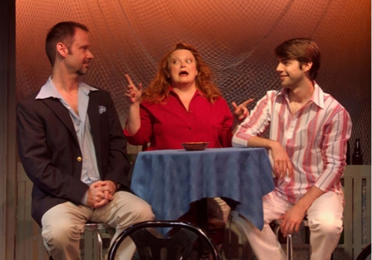 Christopher Johnson as Quentin, Linda S. Nelson as

 at 