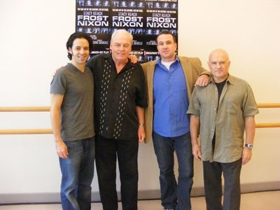 Noel Velez, Stacy Keach, Ted Koch and Stephen Rowe Photo