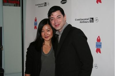 Victorya Hong (Project Runway) and Malan Breton (Project Runway)

 Photo