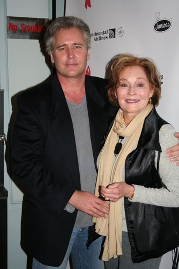 Michael E. Knight and Marj Dusay (CBS' The Guiding Light)

 Photo