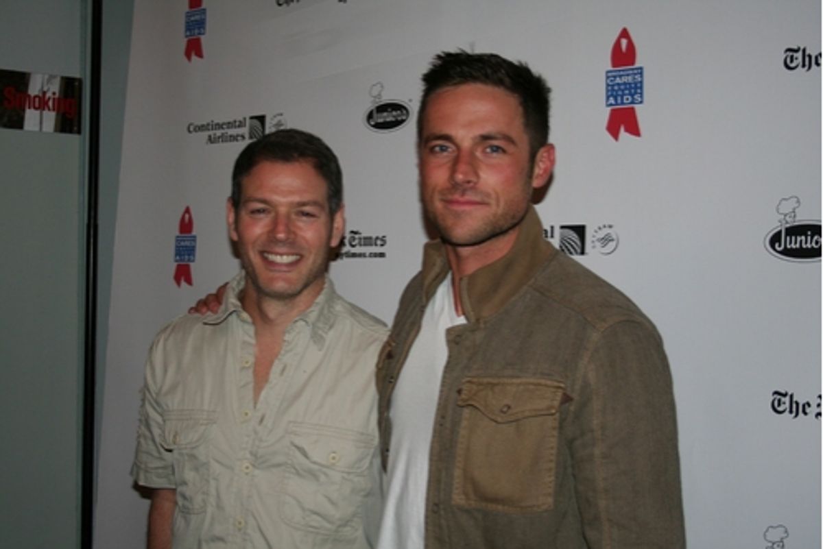 Kevin Spirtas and Dylan Bruce at 