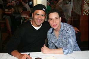 Christopher Jackson and Robin de Jesus

 Photo