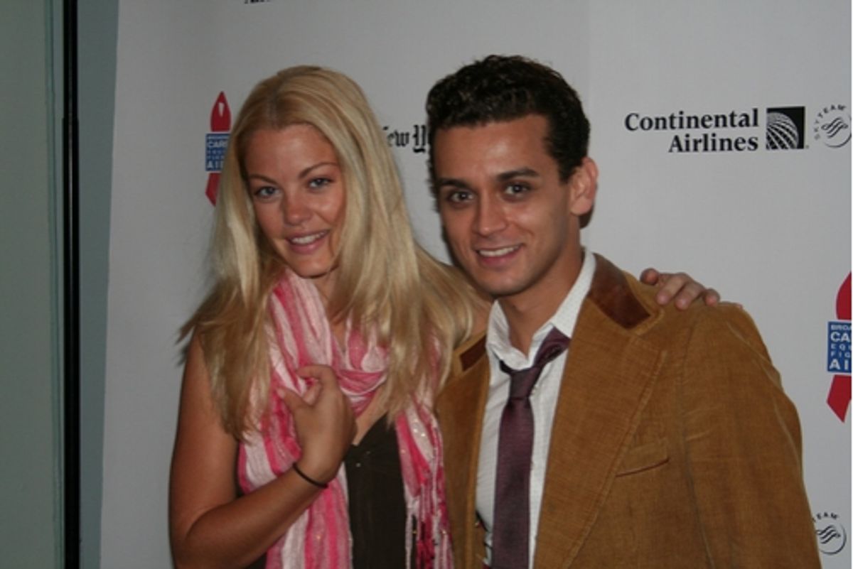 Bree Williamson and Michael Longoria at 