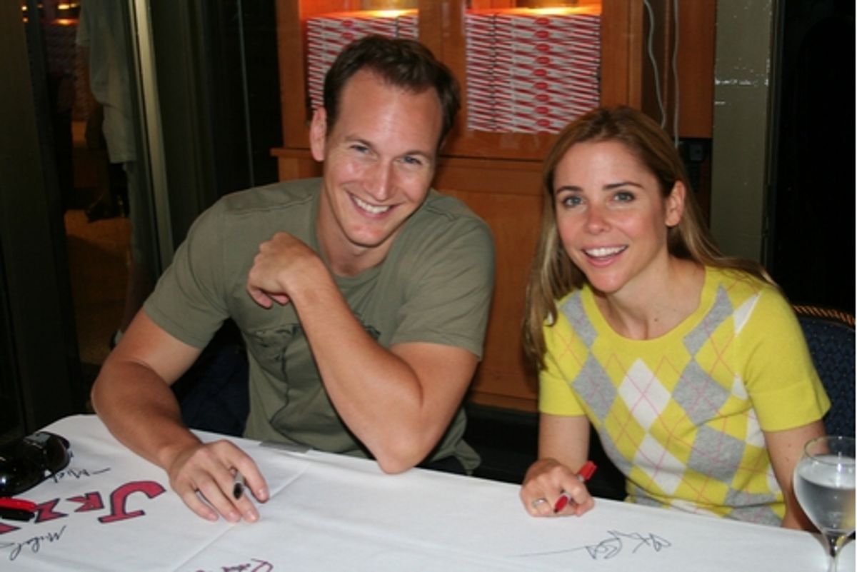 Patrick Wilson and Kerry Butler

 at 