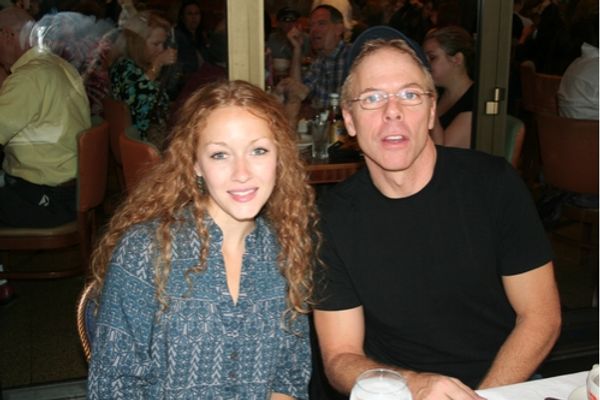 Jennifer Ferrin (The 39 Steps) and Greg Germann

 Photo
