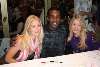 Bree Williamson, Norm Lewis (The Little Mermaid) and Marcy Rylan (CBS' The Guiding Li Photo