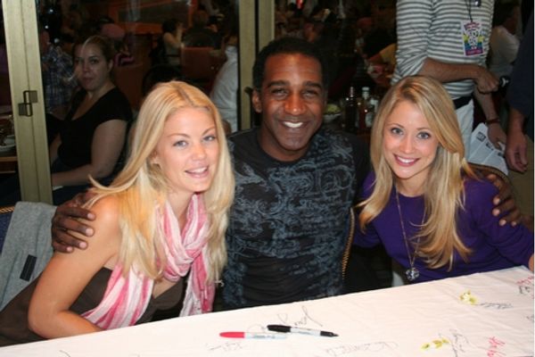 Bree Williamson, Norm Lewis (The Little Mermaid) and Marcy Rylan (CBS' The Guiding Li Photo
