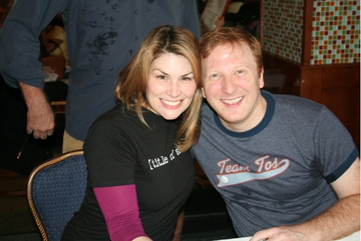 Heidi Blickenstaff (The Little Mermaid, [title of show]) and Hunter Bell ([title of show])

 at 