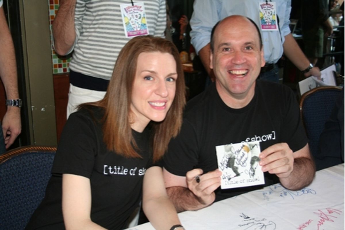 Susan Blackwell ([title of show]) and Larry Pressgrove ([title of show])

 at 