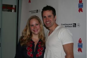 Caitlin Van Zandt (CBS' The Guiding Light) and John Driscoll (CBS' The Guiding Light) Photo