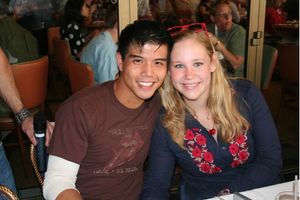 Telly Leung and Caitlin Van Zandt @ BroadwayWorld Telly Leung and Caitlin Van Zandt Photo