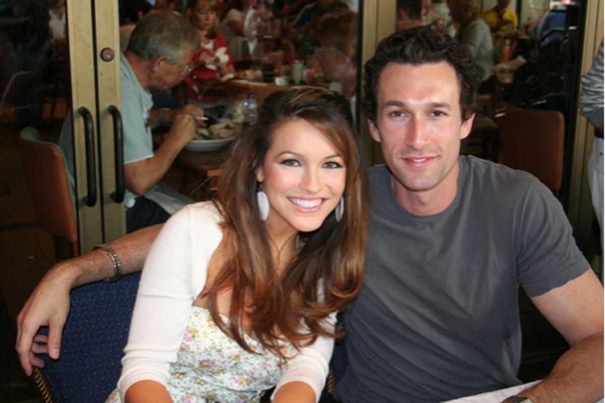 Chrishell Stause and Aaron Lazar (A Tale of Two Cities)

 at 