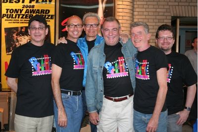 The Broadway Beat Gang, Sidney Meyer, Richie Ridge, Preston Ridge, Bradshaw Smith, Jo Photo