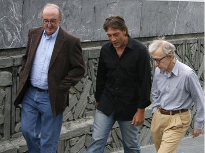Jaume Roures, Javier Bardem and Woody Allen

 Photo