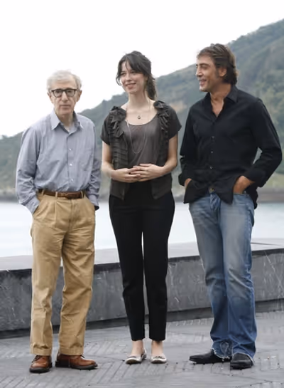 Woody Allen, Rebecca Hall and Javier Bardem Photo