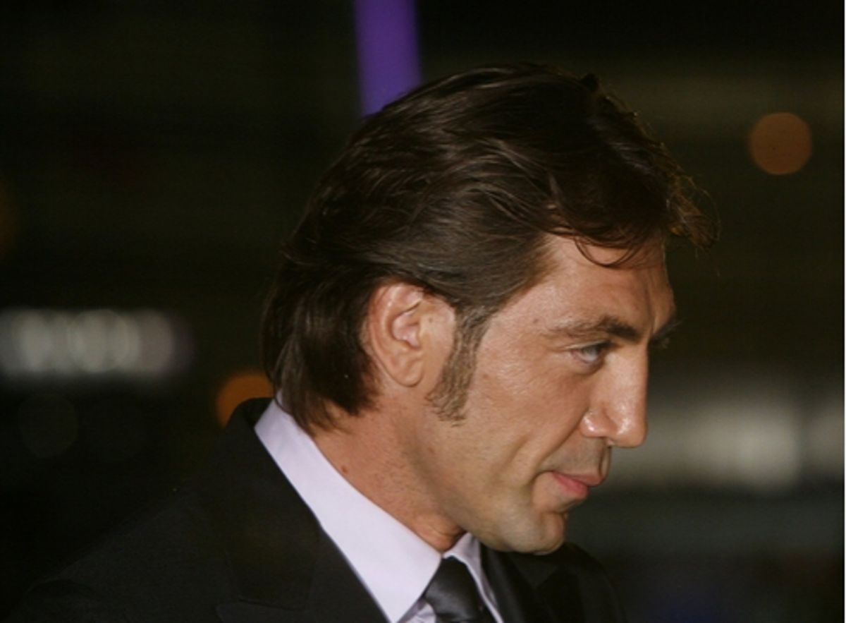 Javier Bardem at 'Vicky Cristina Barcelona' Press Conference at San Sebastian Film Festival