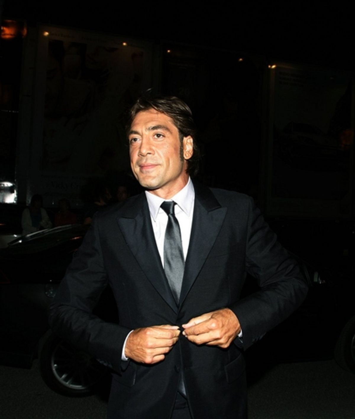 Javier Bardem at 'Vicky Cristina Barcelona' Press Conference at San Sebastian Film Festival