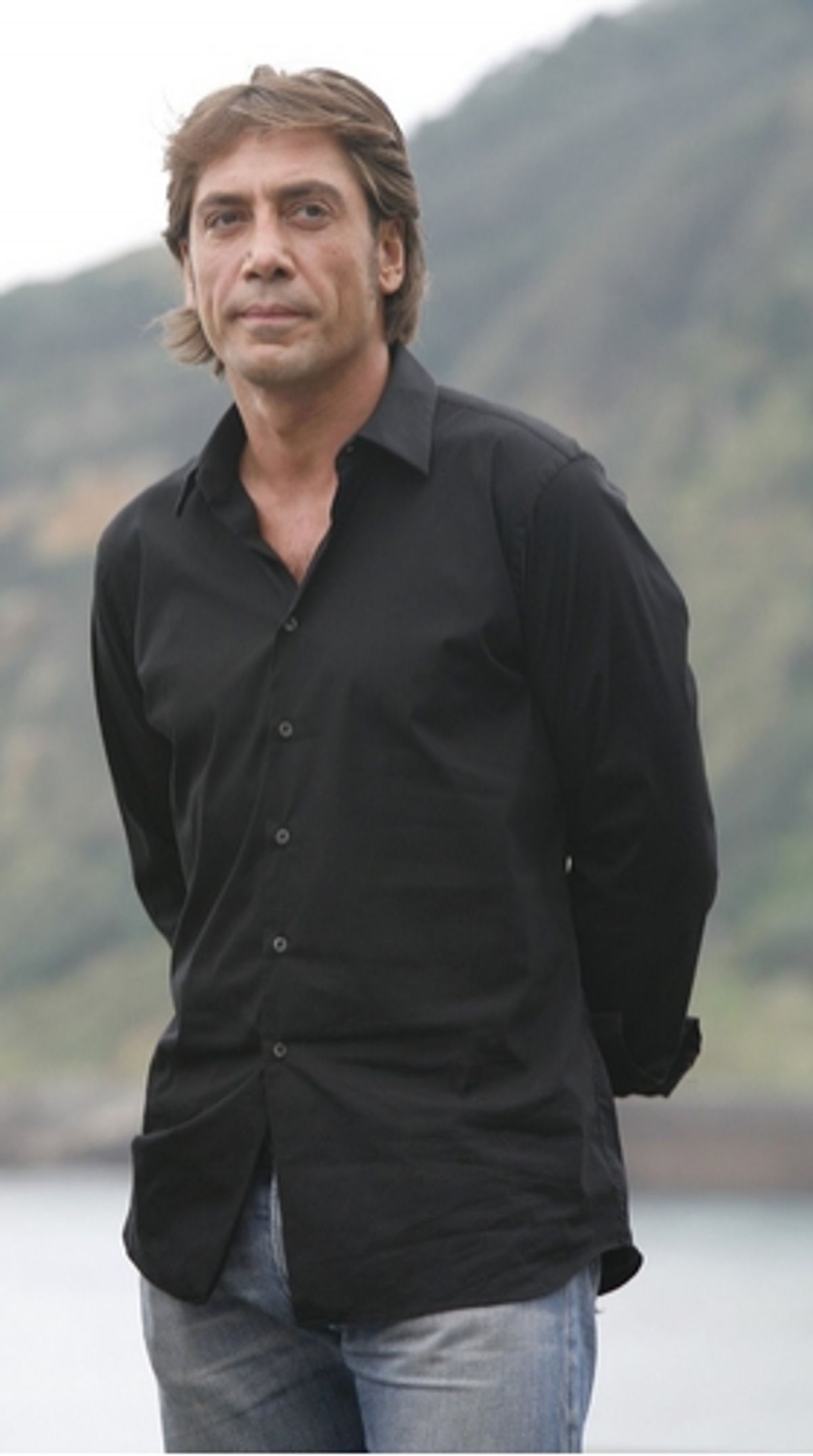 Javier Bardem at 'Vicky Cristina Barcelona' Press Conference at San Sebastian Film Festival