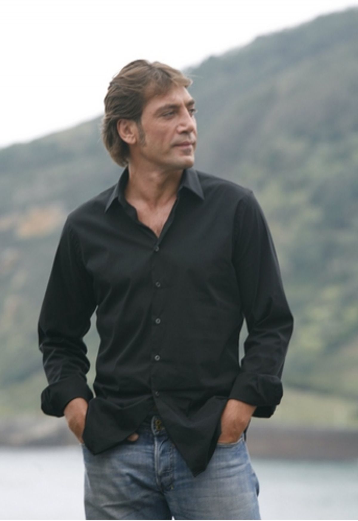 Javier Bardem at 'Vicky Cristina Barcelona' Press Conference at San Sebastian Film Festival