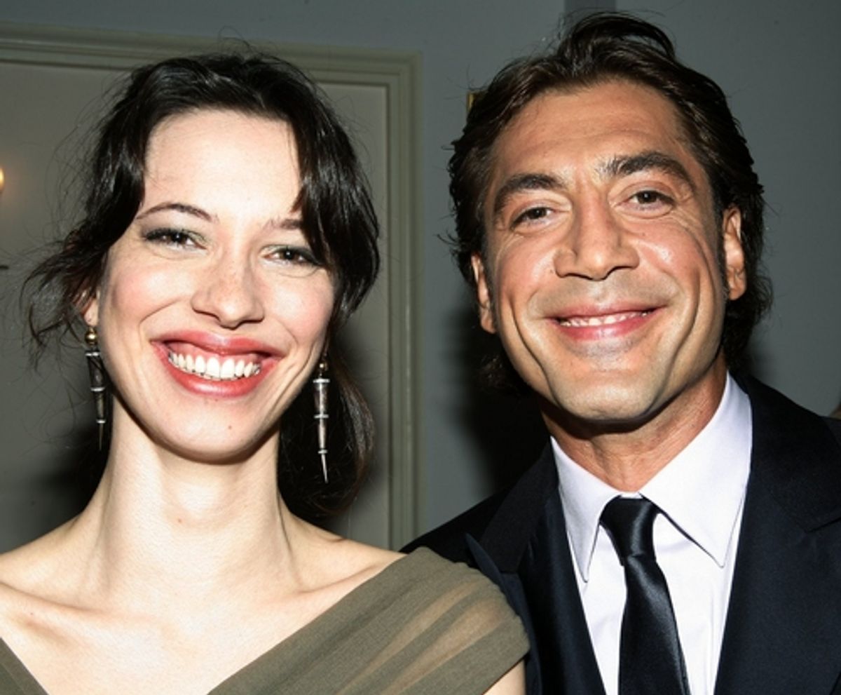 Rebecca Hall and Javier Bardem at 