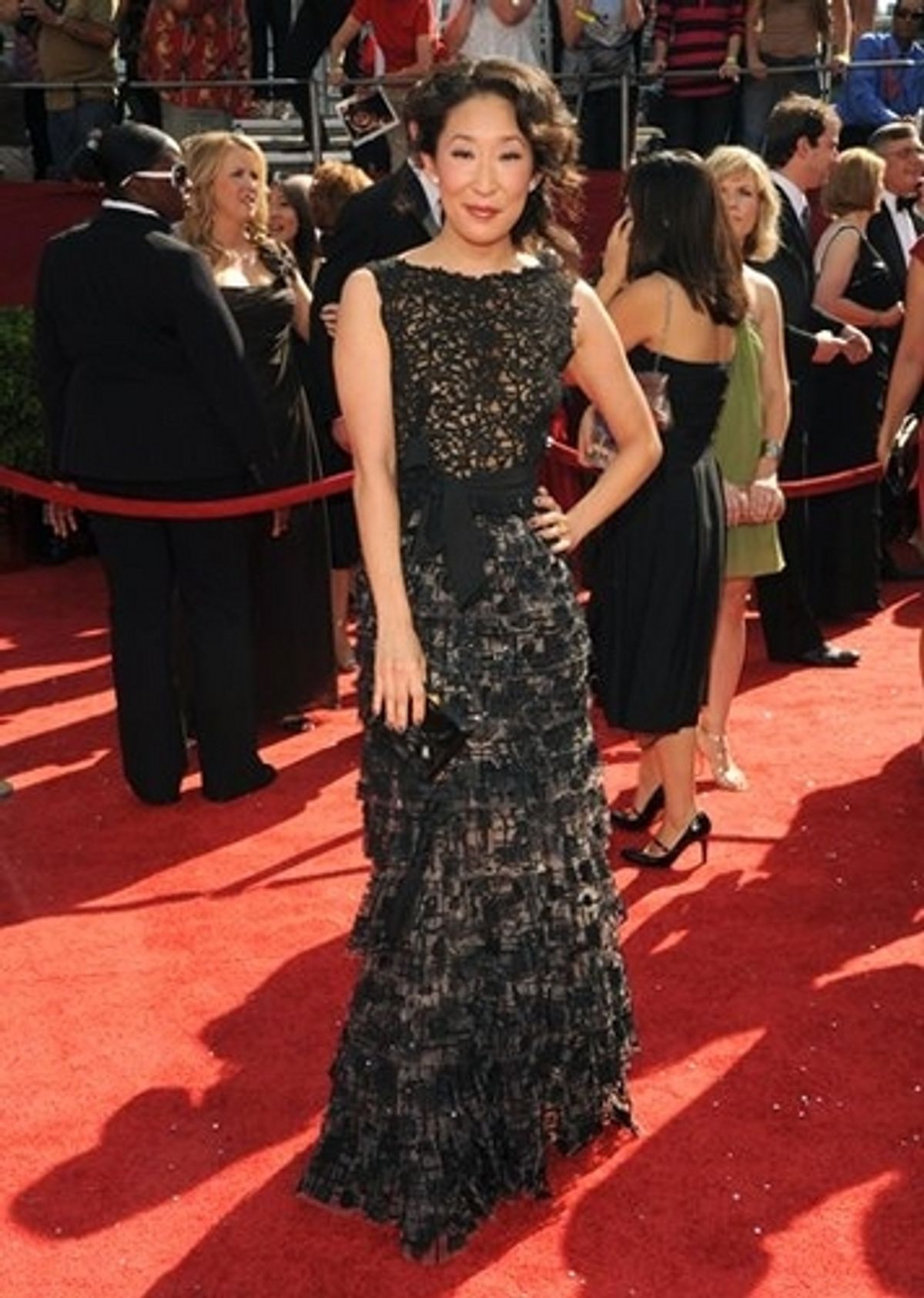 Sandra Oh at 60th Annual Primetime Emmy Awards Arrivals