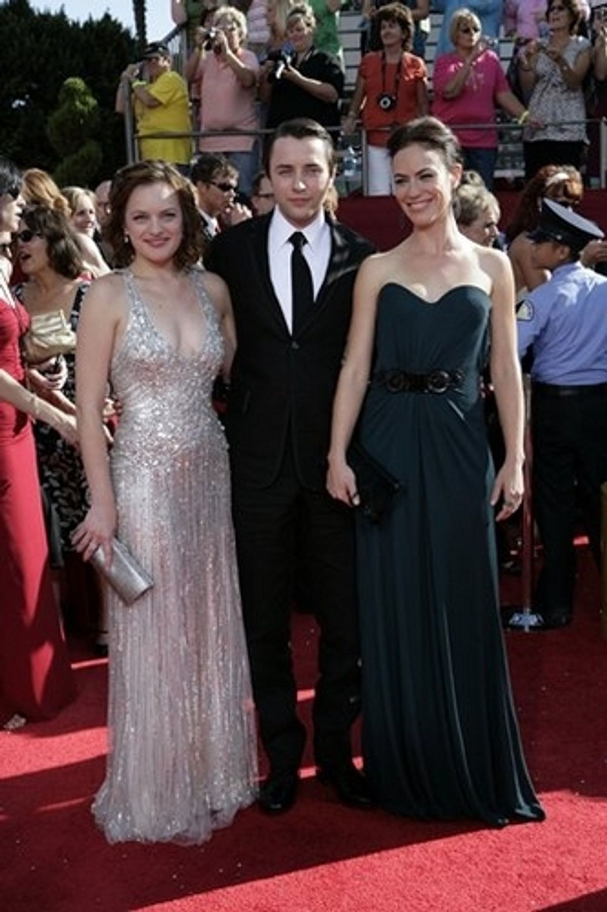 Elisabeth Moss, Vincent Kartheiser and Maggie Siff at 
