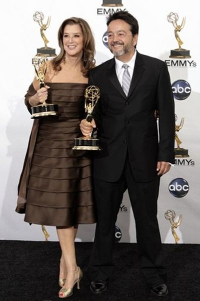 Paula Weinstein and Len Amato  Photo