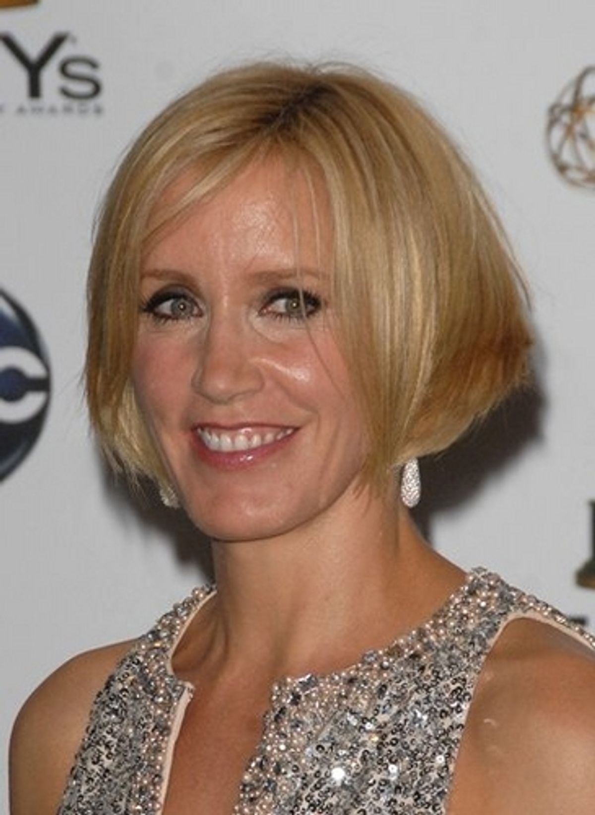 Felicity Huffman at 60th Annual Primetime Emmy Awards Press Room