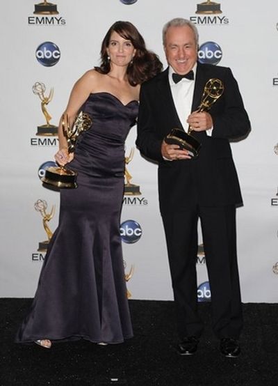 Tina Fey and Lorne Michaels  Photo