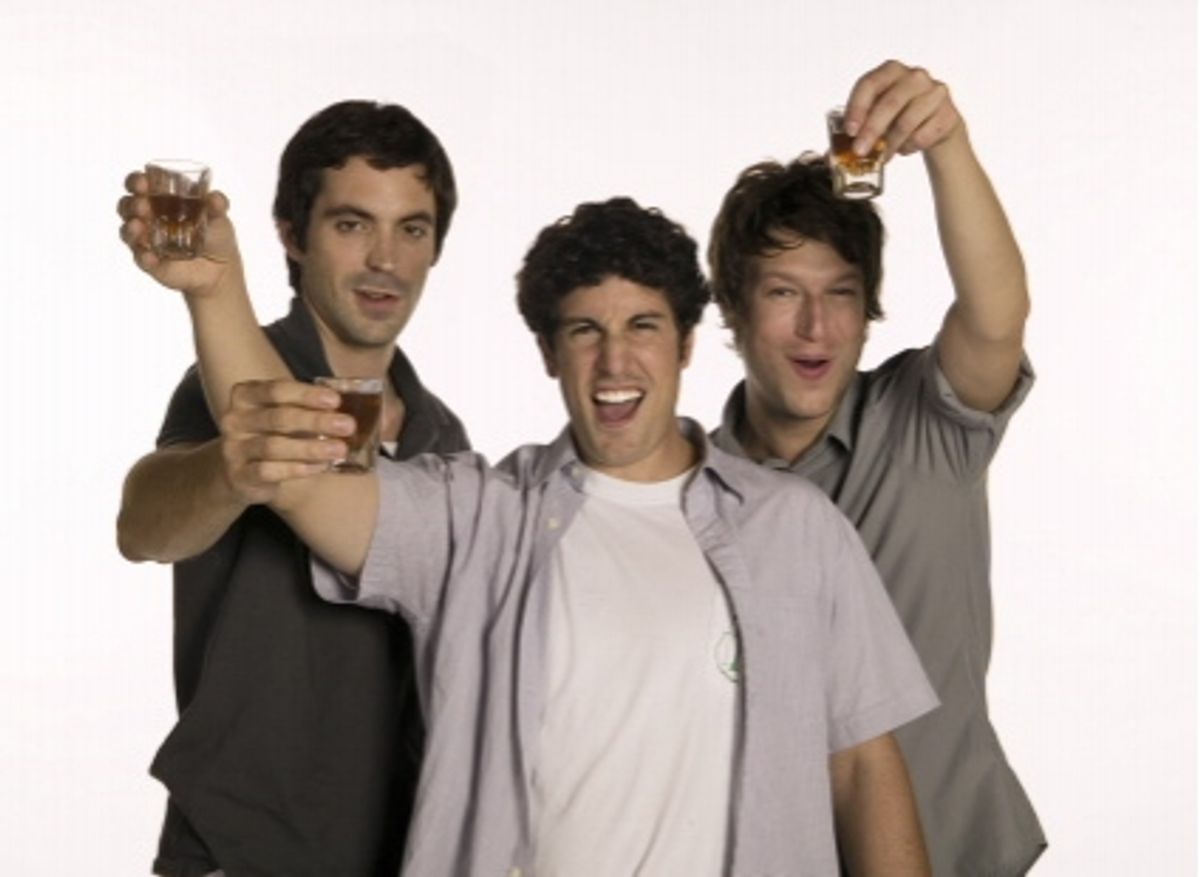 Rhys Coiro, Jason Biggs and Peter Scanavino  at 