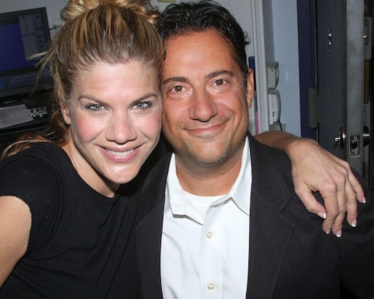 Kristen Johnston and Eugene Pack

 at 