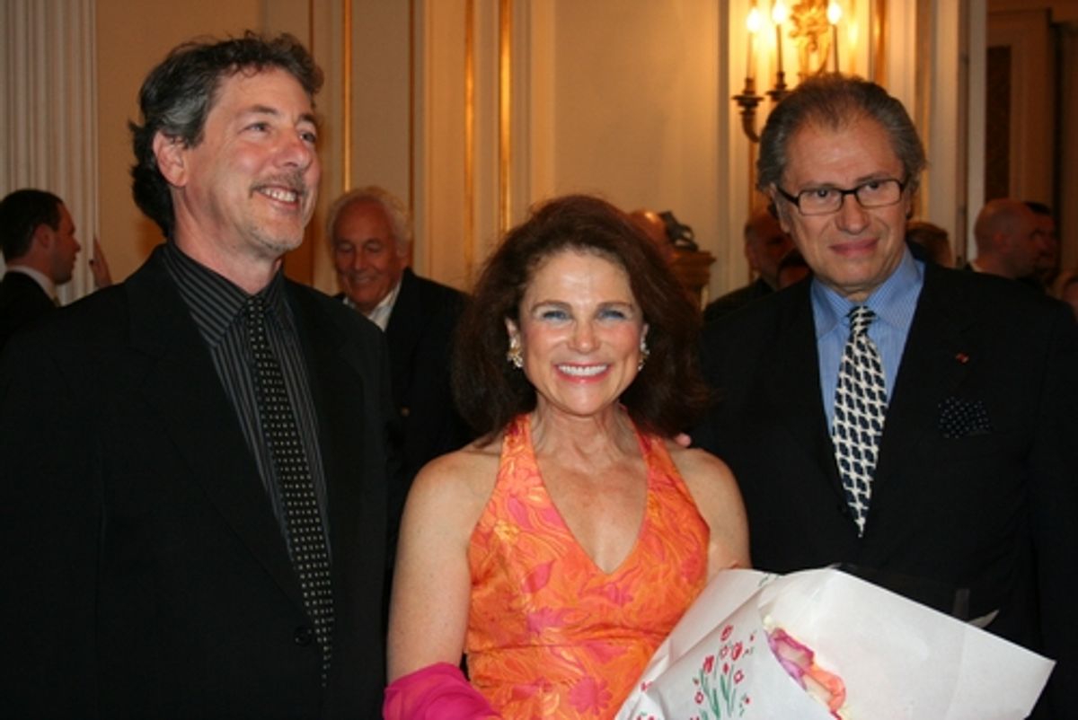 Michael Parva, Tovah Feldshuh, and Roman Haller at 