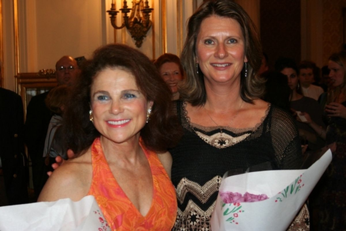 Tovah Feldshuh and Jeannie Opdyke Smith at 