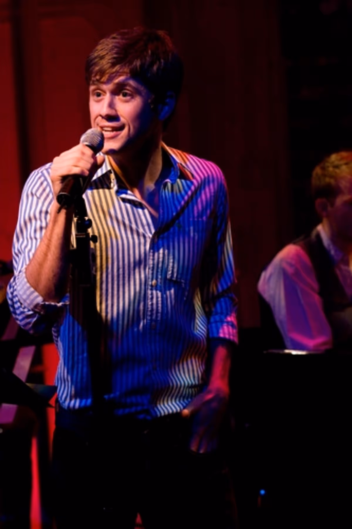 Aaron Tveit at Pasek and Paul NYMF Concert at the Zipper Theatre