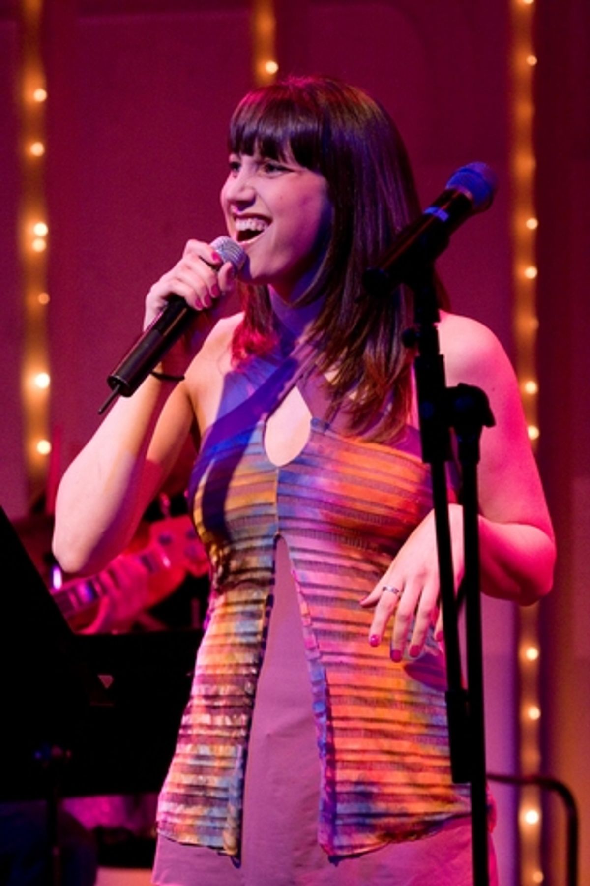Natalie Weiss at Pasek and Paul NYMF Concert at the Zipper Theatre