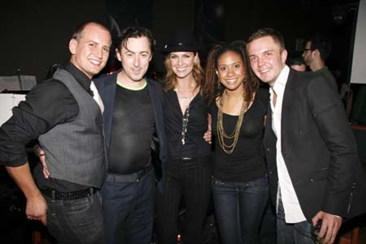 Chris Isaacson, Alan Cumming, Melora Hardin, Tracie Thoms, and Shane Scheel at 