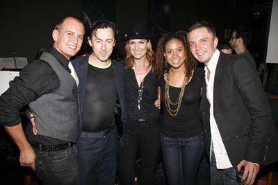 Chris Isaacson, Alan Cumming, Melora Hardin, Tracie Thoms, and Shane Scheel Photo