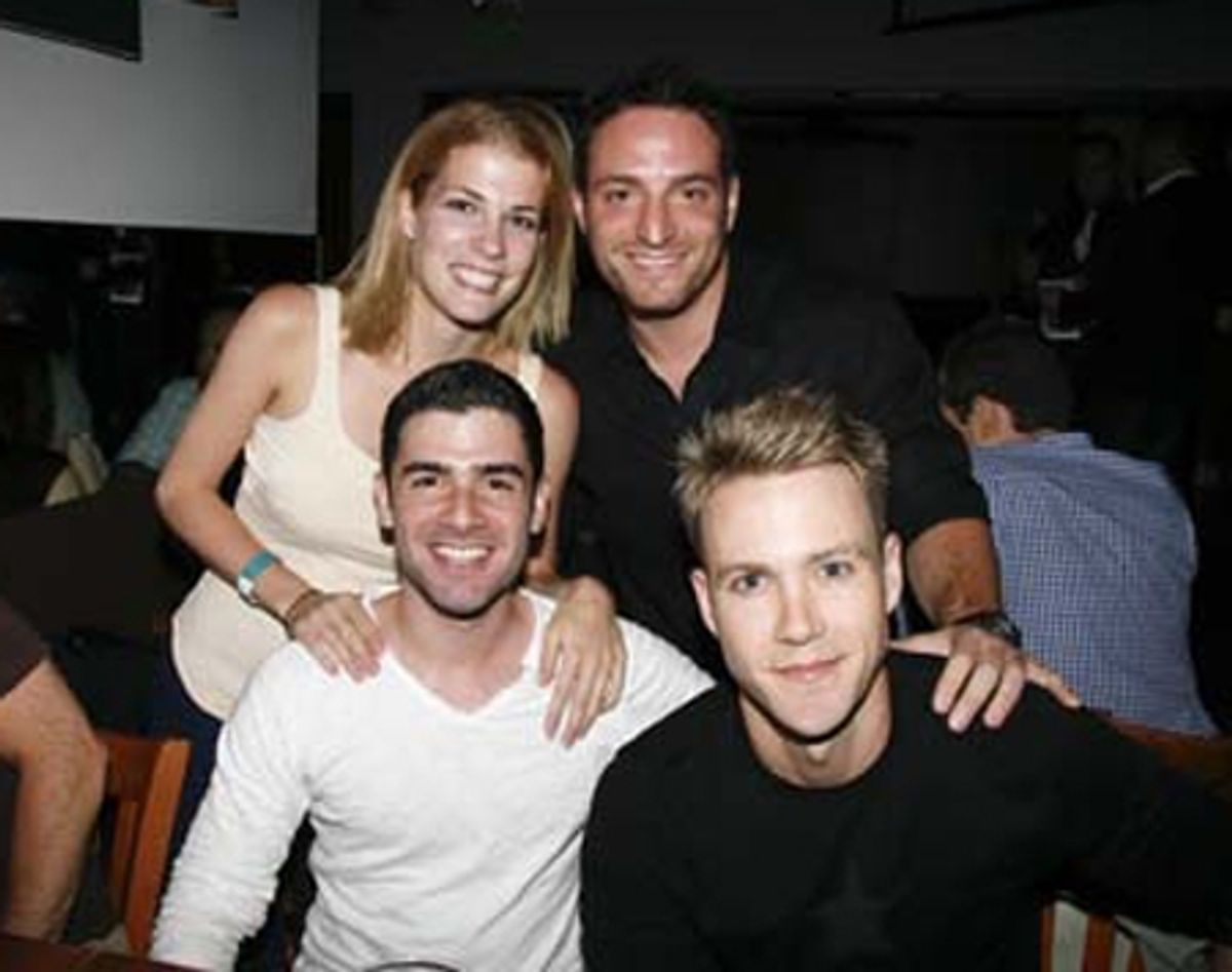 Morgan Weed, Ben Goldberg, Christopher J. Hanke, and Adam Kantor at 