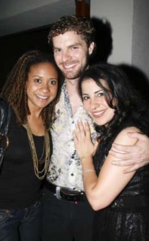 Tracie Thoms, Lance Horne and Julie Garnye @ BroadwayWorld Tracie Thoms, Lance Horne and Julie Garnye Photo