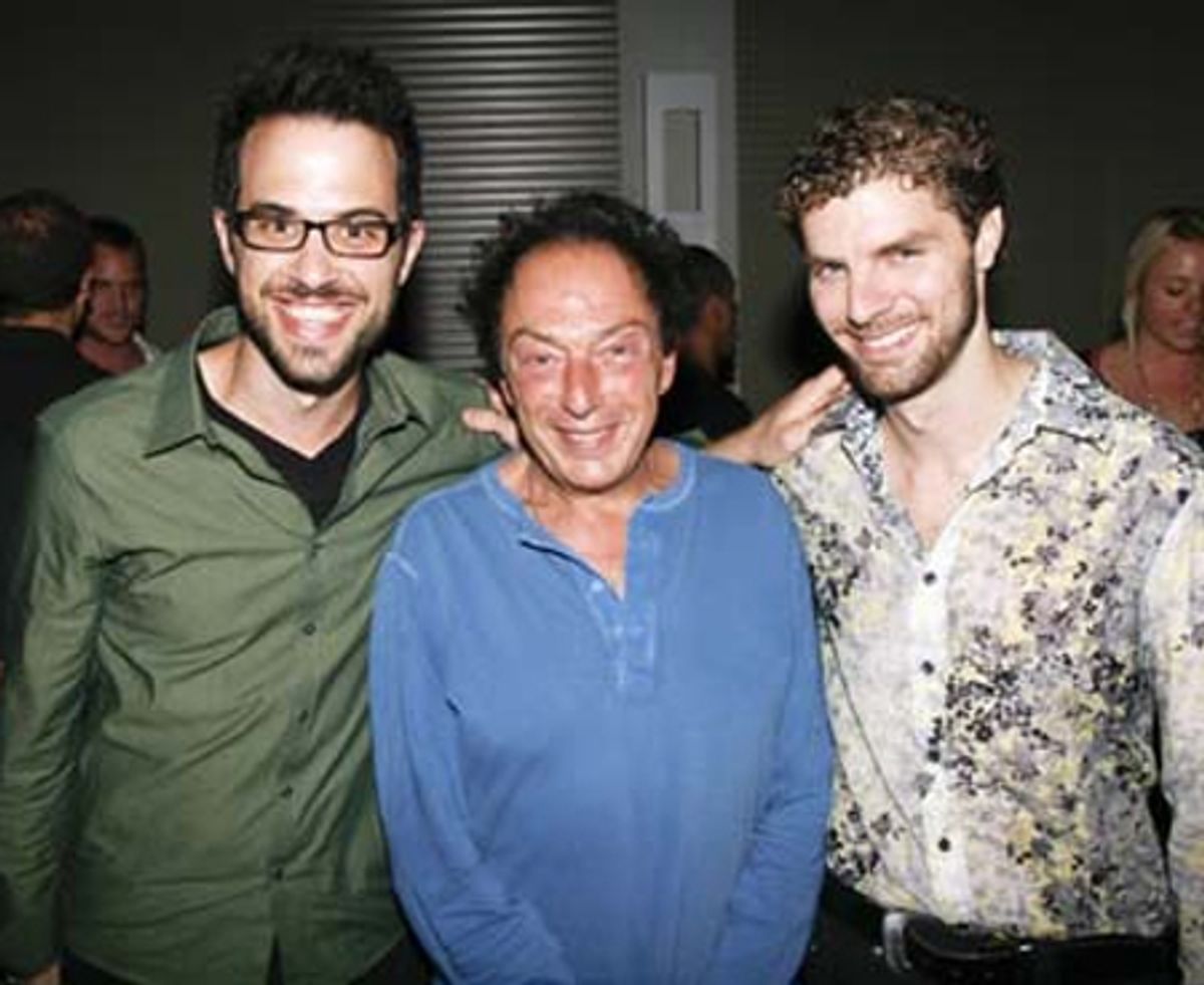 The songwriters - Ben Toth, Marty Panzer and Lance Horne at 